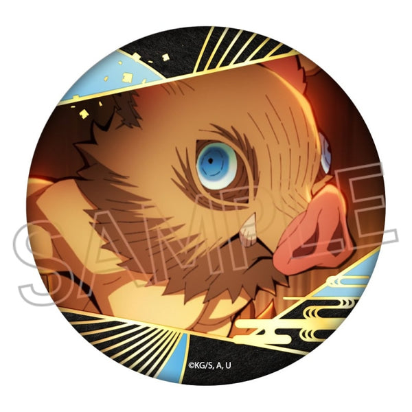 『鬼滅の刃』箔押し缶バッジ Vol.3 嘴平伊之助