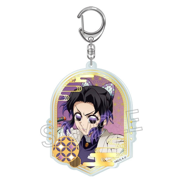 『鬼滅の刃』箔押しアクリルキーホルダー 胡蝶しのぶ