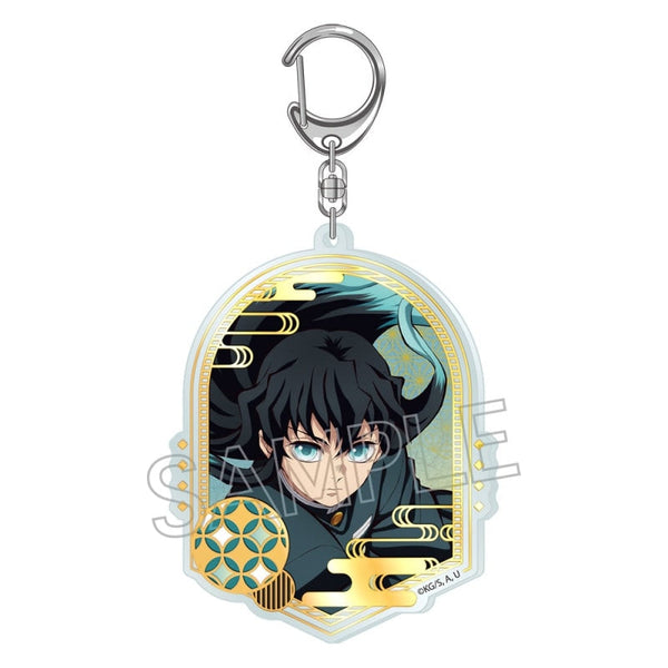 『鬼滅の刃』箔押しアクリルキーホルダー 時透無一郎B