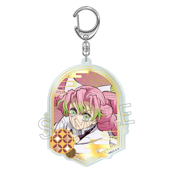 『鬼滅の刃』箔押しアクリルキーホルダー 甘露寺蜜璃