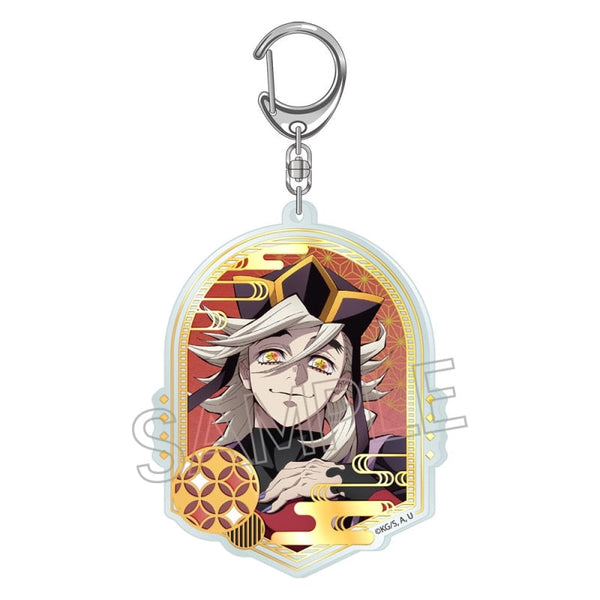 『鬼滅の刃』箔押しアクリルキーホルダー 童磨