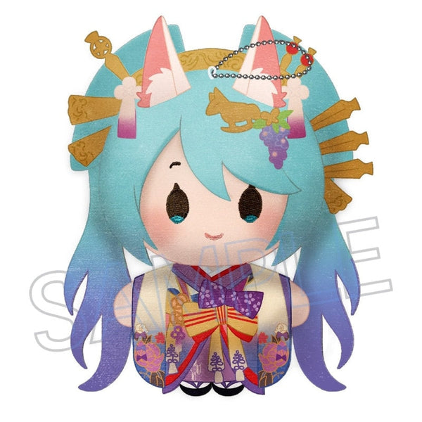 『初音ミク』百鬼夜行 ~麗宴~ ぬいぐるみマスコット C 白狐