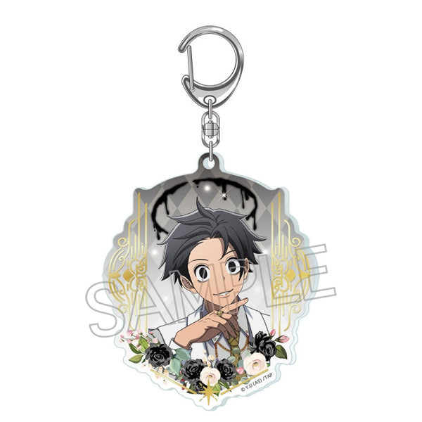 『桃源暗鬼』天使と悪魔 箔押しアクリルキーホルダー 淀川真澄