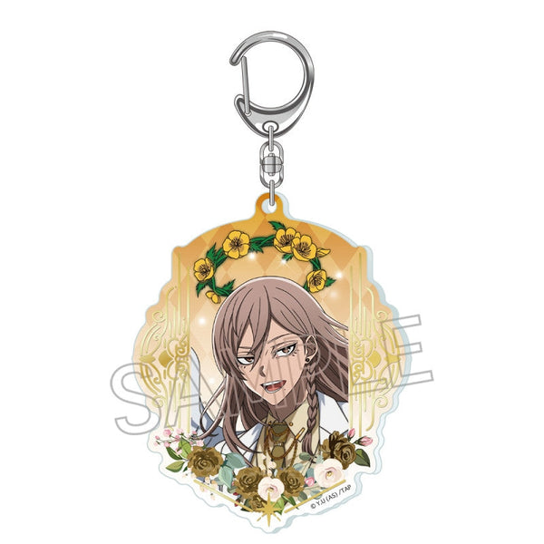 『桃源暗鬼』天使と悪魔 箔押しアクリルキーホルダー 桃寺神門