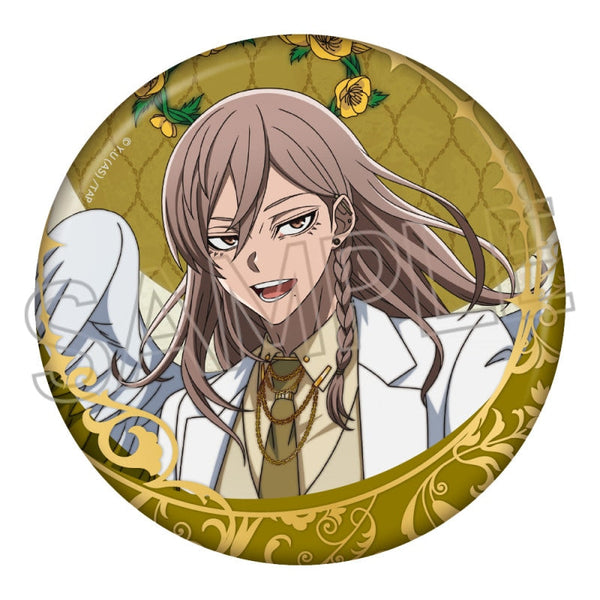 『桃源暗鬼』天使と悪魔 箔押し缶バッジ 桃寺神門