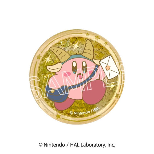 『星のカービィ』KIRBY ホロスコープ・コレクション キラキラガラスマグネット J やぎ座【202606再販】