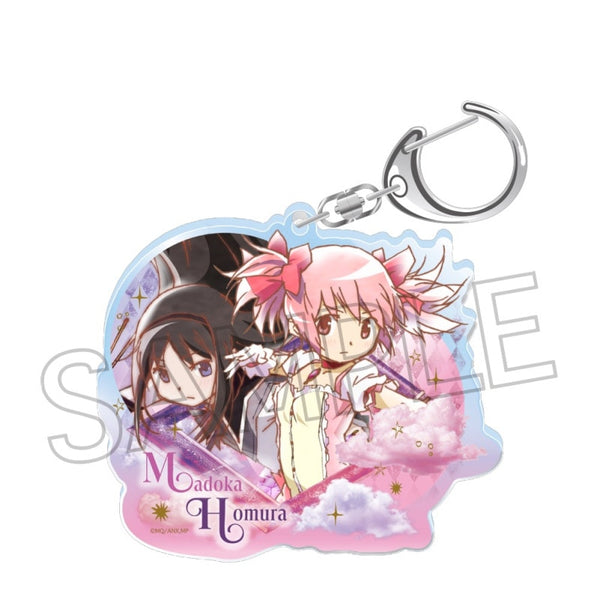 『魔法少女まどか☆マギカ』ヴィンテージシリーズ アクリルキーホルダー Vol.2 まどか&ほむら