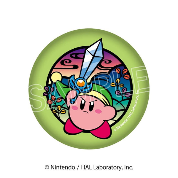 『星のカービィ』切り絵シリーズ 和紙風缶バッジ Gソード