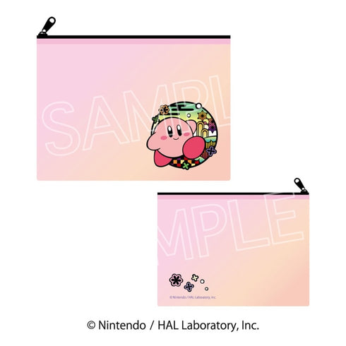 『星のカービィ』切り絵シリーズ ポーチ Aさんぽ