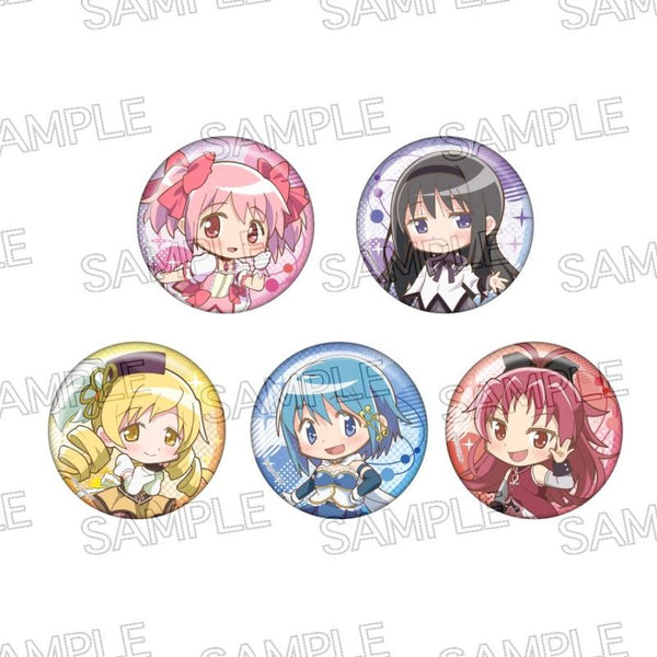 『魔法少女まどか☆マギカ』デフォルメ グリッター缶バッジ BOX(5個入)【202606再販】