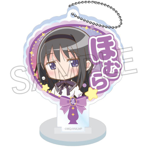 『魔法少女まどか☆マギカ』デコうちわ アクリルキーチェーン BOX(5個入)