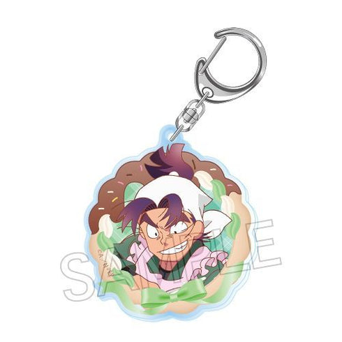 『忍たま乱太郎』アクリルキーホルダー -スイーツ作りの段- 潮江文次郎