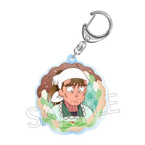 『忍たま乱太郎』アクリルキーホルダー -スイーツ作りの段- 中在家長次