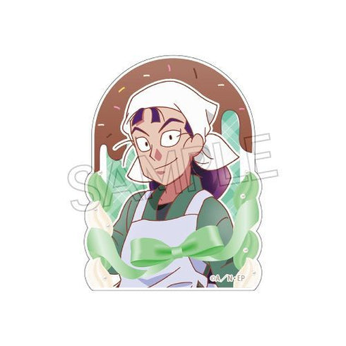 『忍たま乱太郎』ステッカー -スイーツ作りの段- 立花仙蔵