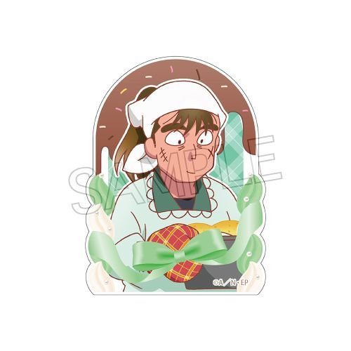 『忍たま乱太郎』ステッカー -スイーツ作りの段- 中在家長次