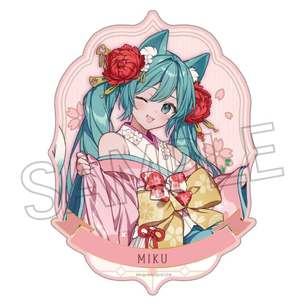 『初音ミク』百鬼夜行 ~麗宴~ ステッカー A 猫又(ねこまた)