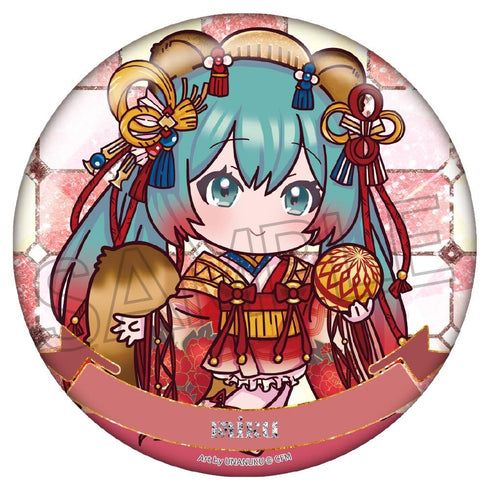 『初音ミク』百鬼夜行 ~麗宴~ キラキラ缶バッジ BOX(5個入)