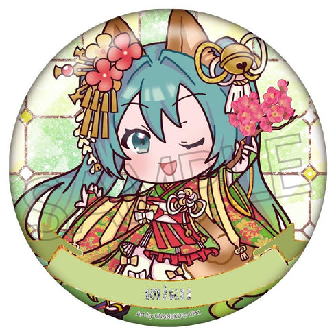 『初音ミク』百鬼夜行 ~麗宴~ キラキラ缶バッジ BOX(5個入)