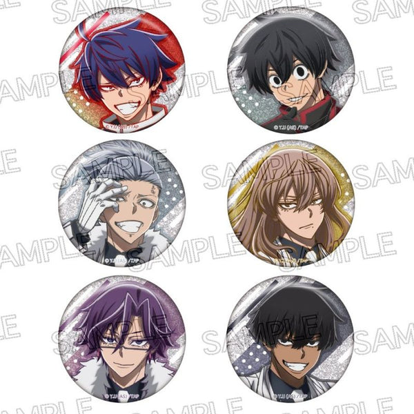 『桃源暗鬼』シャインシリーズ グリッター缶バッジ Vol.2 BOX(6個入)