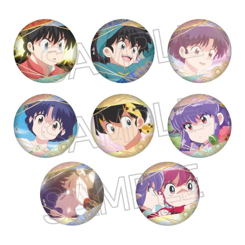 『らんま1/2』箔押し缶バッジ vol.2 BOX(8個入)