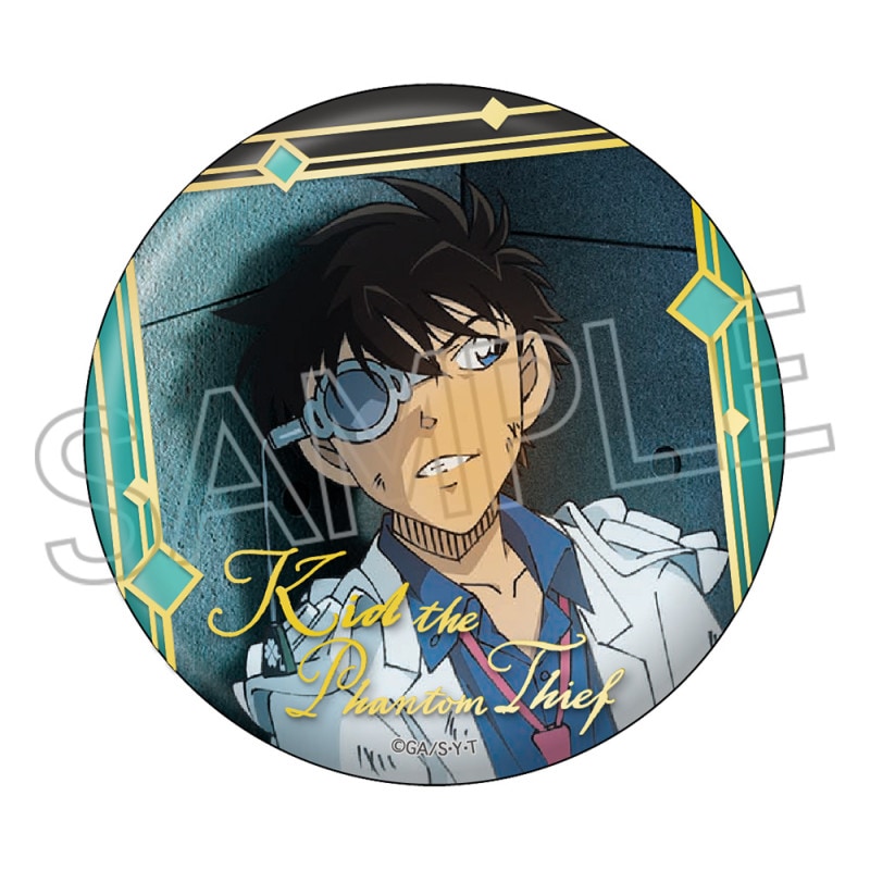 名探偵コナン』メタリック缶バッジ怪盗キッド- Anime Store.JP