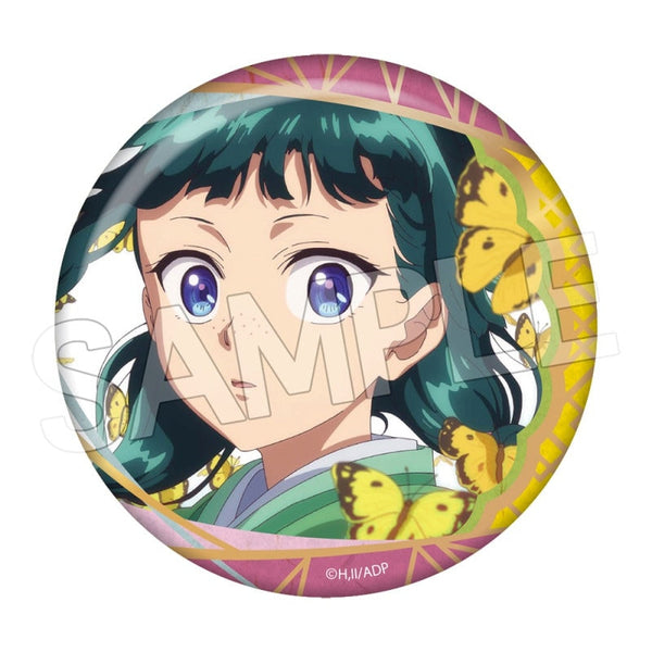 『薬屋のひとりごと』和紙風箔押し缶バッジVol.2 猫猫A