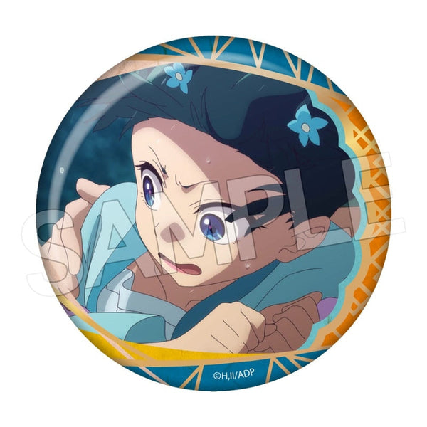 『薬屋のひとりごと』和紙風箔押し缶バッジVol.2 猫猫B