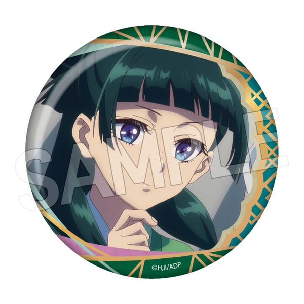 『薬屋のひとりごと』和紙風箔押し缶バッジVol.2 猫猫E