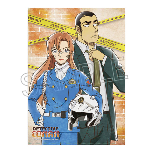 『名探偵コナン』ヴィンテージシリーズVol.9 クリアファイル B(コナン&世良/千速&重悟)