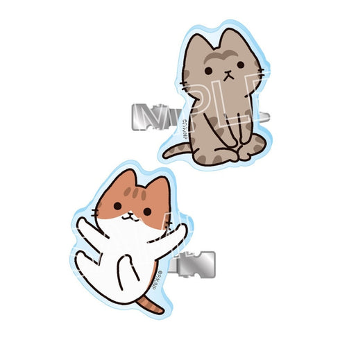 『うごく!ねこむかしばなし』前髪クリップ Bセット