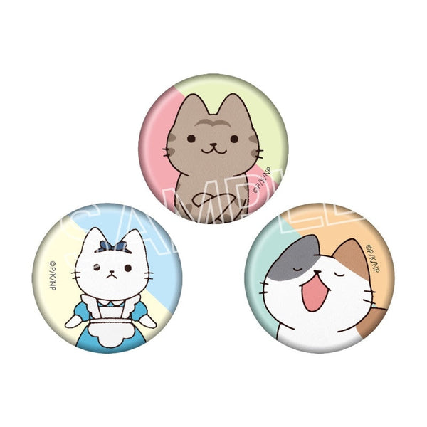 『うごく!ねこむかしばなし』ミニ缶バッジセット Bセット
