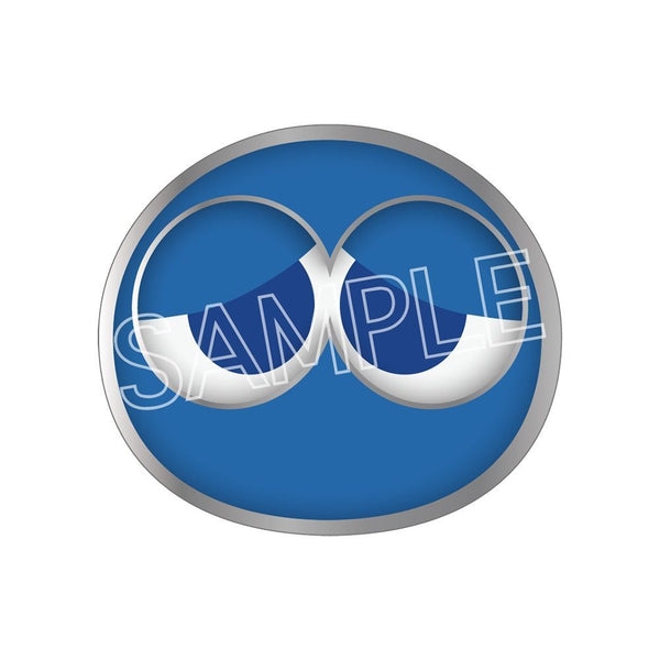 "Puyo Puyo" 3D Pins: Blue Puyo