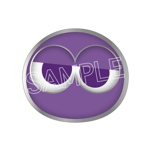 "Puyo Puyo" 3D Pins: Purple Puyo