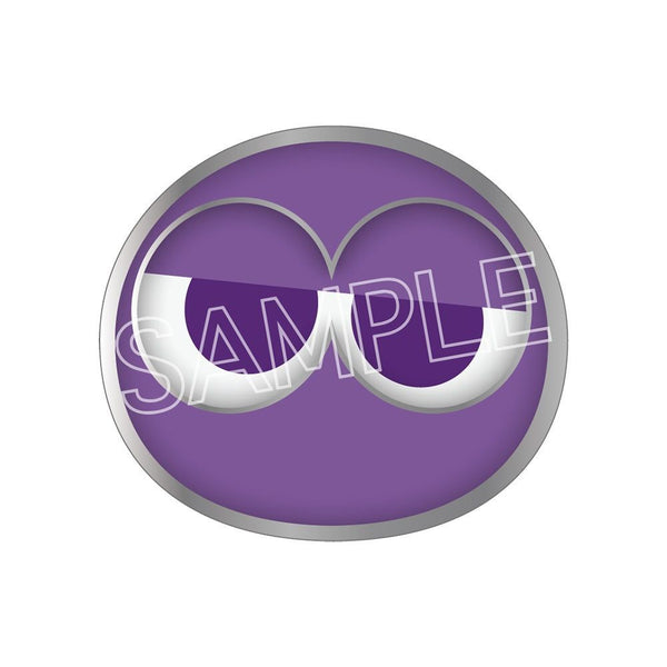 "Puyo Puyo" 3D Pins: Purple Puyo
