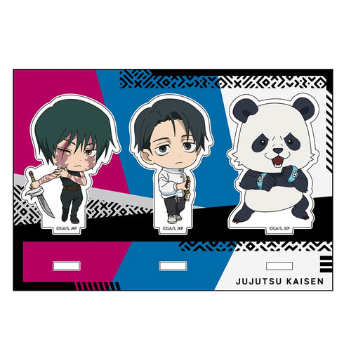 Jyutsu Kaisen" Shikishi Kaiyou Deformation Collection D Otokotsu, Maki, Panda