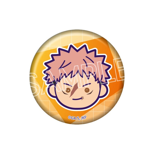 『呪術廻戦』死滅回游 まるかお 缶バッジ 虎杖 悠仁