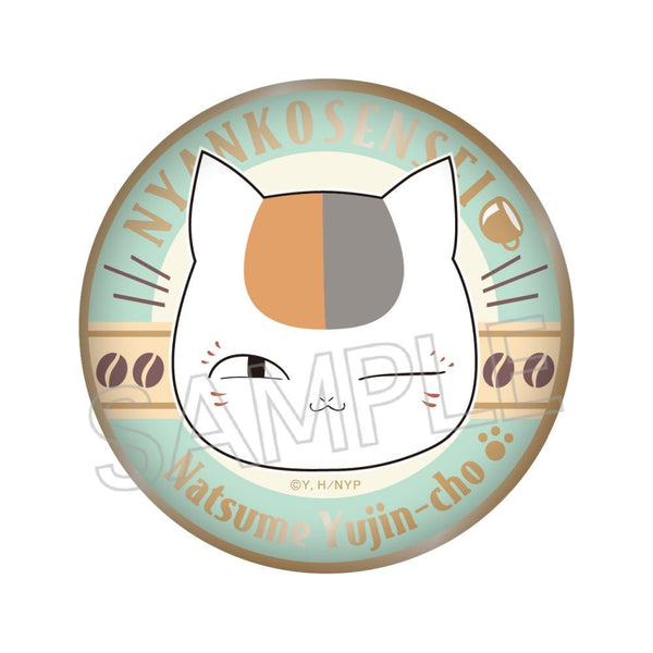 "Natsume's Book of Friends" Cafe-Style Pin Badge A (Green)