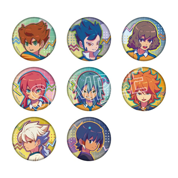 "Inazuma Eleven: Heroes' Victory Road" Vivid Line Series Trading Pin Badges Vol. 2 Box (8-Pack)