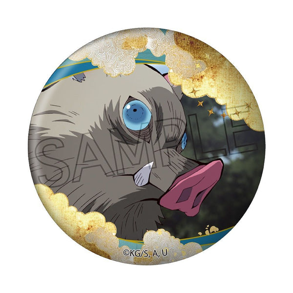 "Demon Slayer: Kimetsu no Yaiba" Metal Pin Badge - Floating Cloud - Vol. 1: Inosuke Hashibira