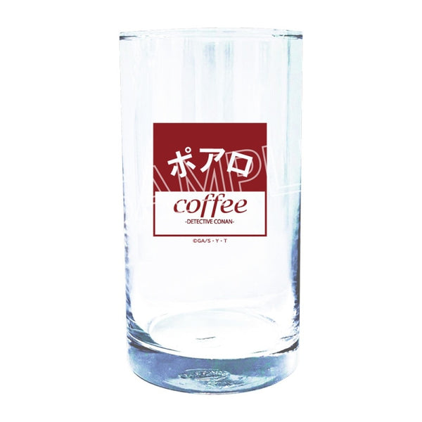 『名探偵コナン』喫茶ポアロシリーズ グラス 看板ロゴ