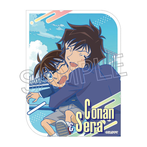 『名探偵コナン』ニュートロポップ ステッカー 江戸川コナン&世良真純
