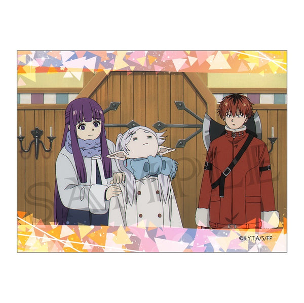 "Freiren's Funeral" Scene Sticker: Freiren and Her Party