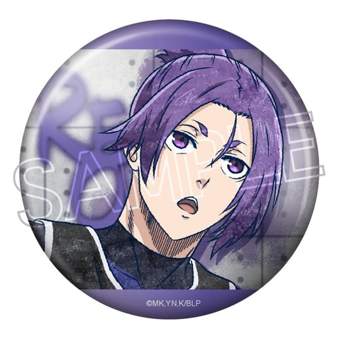 "Blue Lock" Spray Art Series Metal Pin: Reo Mikage