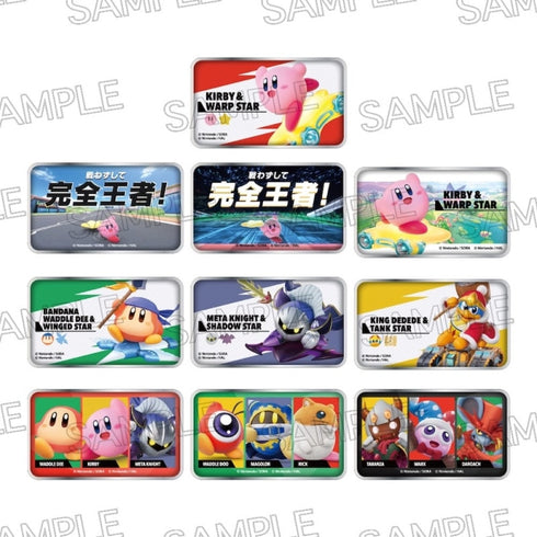"Kirby's Air Rider" Pins Collection Box (10-Piece Set)