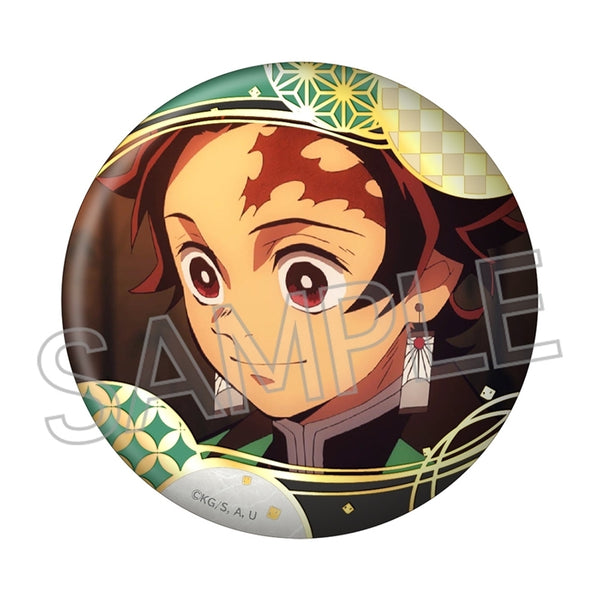 "Demon Slayer: Kimetsu no Yaiba" Foil-Stamped Pin Badge Vol. 4: Tanjiro Kamado