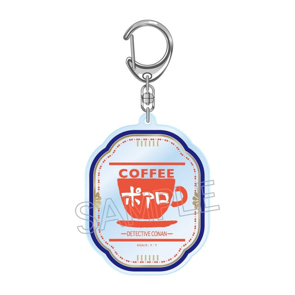『名探偵コナン』喫茶ポアロシリーズ 箔押しアクリルキーホルダー エプロンロゴ【再販/上代・JAN改訂】【202605再販】