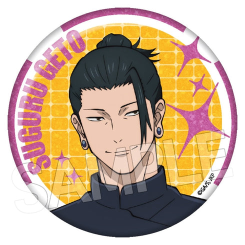 "Jujutsu Kaisen" 5th Anniversary Sparkling Pin Badge: Kiyotaka Natsume (Kaiyoku / Gyokushaku)