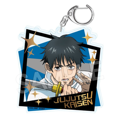 "Jujutsu Kaisen" 5th Anniversary Foil-Stamped Acrylic Keychain: Yuta Okkotsu (Jujutsu Kaisen: The Movie 0)