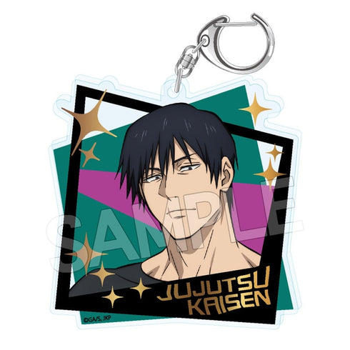 "Jujutsu Kaisen" 5th Anniversary Foil-Stamped Acrylic Keychain: Jin Fushiguro (Kaiyoku / Gyokusei)