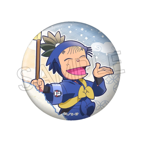 『忍たま乱太郎』缶バッジ-修学旅行実行委員- 時友四郎兵衛